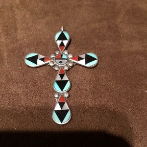 COPY - 🌹Silver Native American Zuni Indian pendant🌹